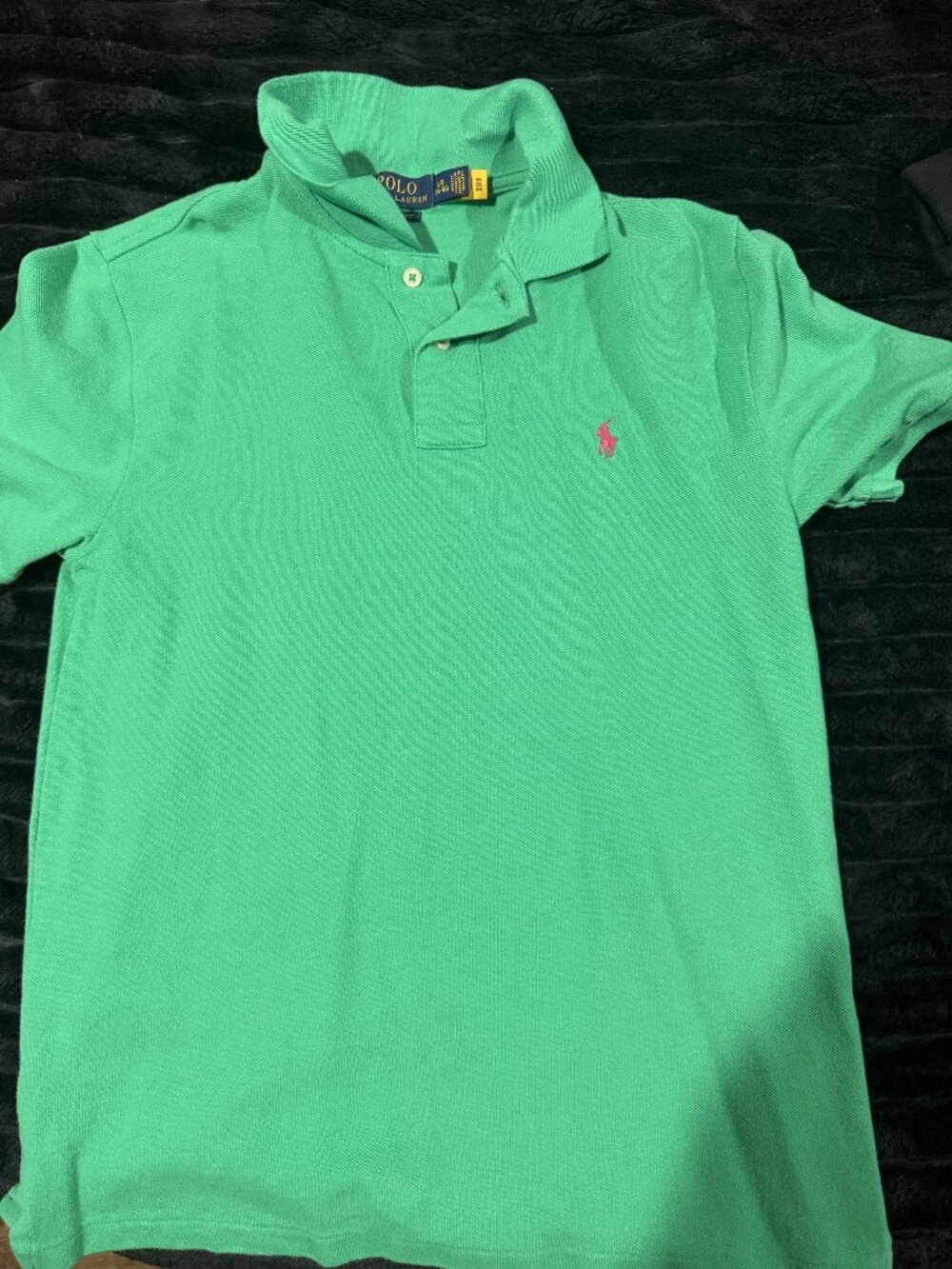Boys Green Polo Shirt